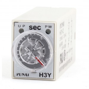 Adjustable Delay Time DPDT 8Pin 0-10s H3Y-2 Relay Timer AC220V