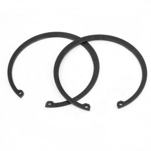 2 Pcs 2mm Thickness Metal Circle Internal Snap Retaining Rings
