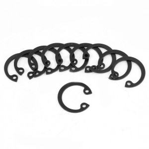 10 Pcs 2mm Dia Hole Circle Internal Retaining Circlip Ring