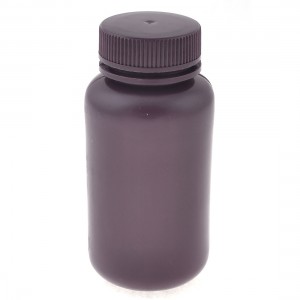 250ml Maroon Plastic Cylinder Shaped Chemical Reagent Bottle