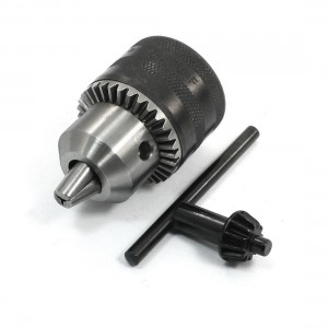 1/2-20UNF Mount 1.5-13mm Drilling Capacity Drill Chuck Key 2 in 1