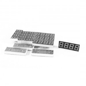 10 Pcs Common Cathode 12 Pin 4 Bit 0.56" Red LED Display Digital Tube