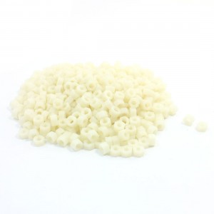 500 Pcs M6 x 5.5mm Wihte Nylon Hex Hexagonal Threaded Spacer Support