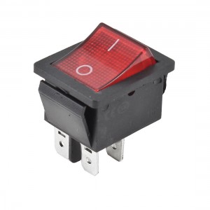 DPST On-Off 2 Position Boat Rocker Switch AC 125V/15A 250V/10A