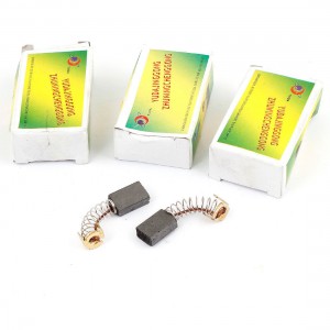 21/32" x 13/32" x 1/4" Power Tool Electric Motor Carbon Brushes 8 Pcs