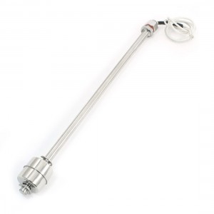 13.8 inch Wire Stainless Steel Water Level Sensor Liquid Vertical Float Switch
