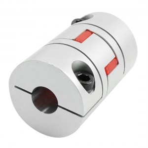 12mmx14mm Aluminum Alloy Motor Shaft Plum Coupling Coupler L66mm D40mm