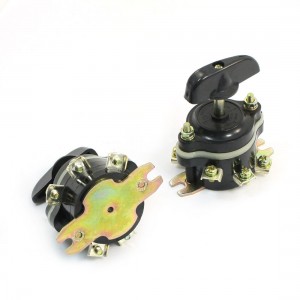 2pcs 380V 10A 4 Position Rotary Controller Changover Combination Switch