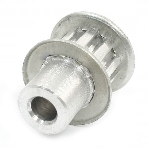 XL Type Double Flange 1/5" Pitch 10 Tooth Groove Belt Timing Pulley