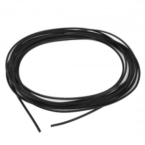 KG-010 PE Black Fit Panel Thickness 1.0mm Movable Bushing 10M 32.8Ft