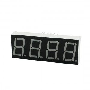 Common Anode 12-Pin DIP 4 Bit Digital Tube Red LED Display 50mmx19mm