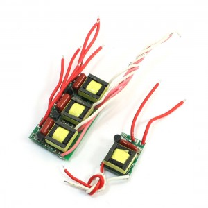 4pcs AC 85-265V DC 12-25V (1-3) x 1W LED Power Supply Driver Adapter