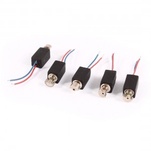 4.6mm x 4.8mm x 8.2mm 2 Wire DC 3V 2000RPM Mini Micro Vibration Motor 5 Pcs