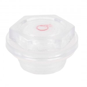 Air Compressor 3/4"PT Male Thread Repair Parts Liquid Sight Glass