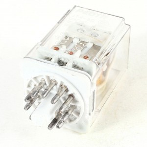 DC 24V Coil 11 Round Pins 3PDT Three Pole Double Throw 3NO 3NC Power Relay