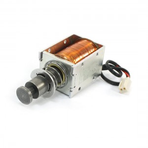 DC24V Pull Linear Motion Solenoid Electromagnet 2mm 2600g 5mm 1700g