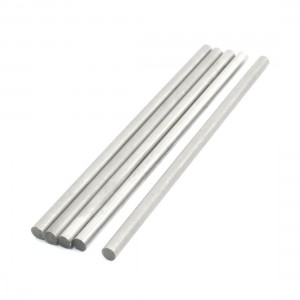 Electric Parts 100mm Long 4mm Dia Metal Round Bar 5pcs