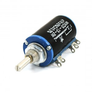 47K ohm 2W 5 Solder Multi Turn Wire Wound Rotary Potentiometer WXD3-13