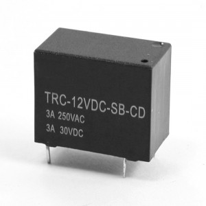 DIY PCB Board DC 12V Coil Volt 5 Pin SPDT Plug-in Mini Power Relay