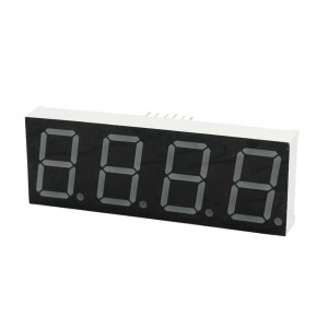 Common Anode 12 Pin 4 Bit 0.8" Red LED Display Digital Tube 72x26mm