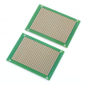 2 x Prototyping Universal Green Rectangle PCB Board Stripboard 5cm x 7cm