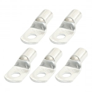 5 Pcs SC95-10 Model Copper Non-insulated Lug Cable Terminal 10.5mm Stud