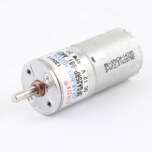 50RPM 12V High Torque Cylinder Magnetic Mini DC Gear Reduced Motor