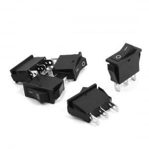 5Pcs 10A 250VAC 20A 125VAC 2Position SPDT Snap In Boat Rocker Switches