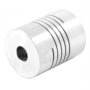 3/13" x 2/5" Motor Shaft Coupler Helical Beam Coupling D20L25 for Encoder