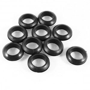 10 Pcs Rubber Grommet Firewall Hole Plug Electrical Wire Gasket Black