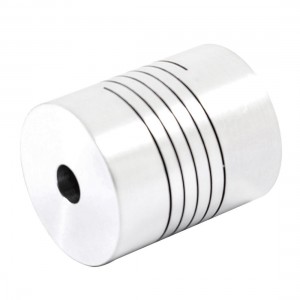 3/13" x 5/16" Motor Shaft Coupler Helical Beam Coupling D25L30 for Encoder