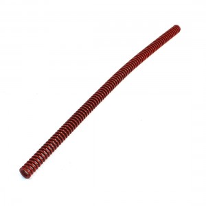 12x6.5x300mm Red Chromium Alloy Flat Coil Compression Spring for Mold