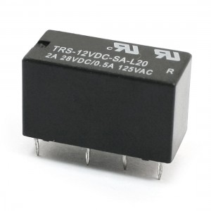 Black 8 Pins DC 12V Coil DPDT Electrical Breakboard Power Relay