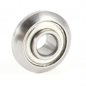 6mm x 17.5mm x 7.5mm Metal Nonstandard 696ZZ Spherical Pulley Bearing