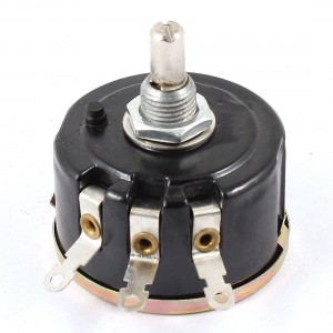 WX112 4.7K ohm 5W 6mm Round Shaft Rotary Wire Wound Potentiometer