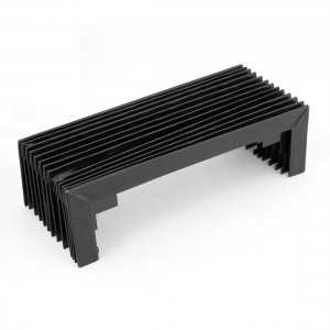 Synthetic Rubber 27cm x 30cm x 8cm Foldable Dust Cover for Milling Machine