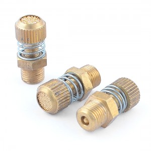 3pcs Adjustable Pneumatic Muffler Silencer 3/8" Male Threaded for Valve