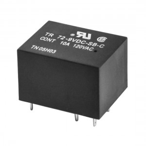 9VDC Rating Coil 5Pin PCB Motherboard Plug-in Mini Power Relay