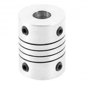 3/13" x 3/13" Motor Shaft Screw Helical Beam Coupling Coupler D16L20 for Encoder