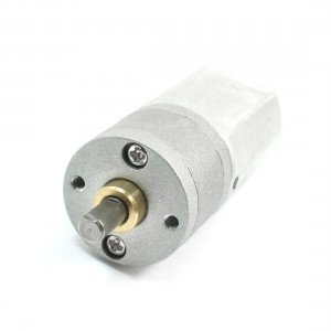 JGA20-130 4mm Dia Shaft Micro DC Gear Motor 12V 90RPM