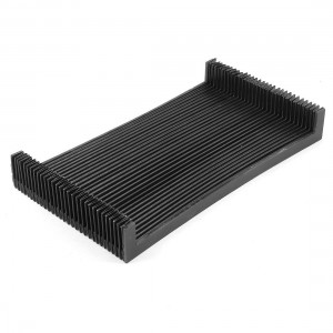Accordion Shaped Stretchy 11.8" Length Dust Protective Cover for CNC Machine