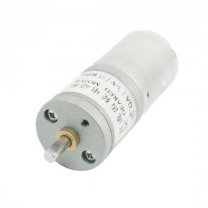 High Torque Speed Reducing Cylinder DC Gear Motor DC12V 10RPM