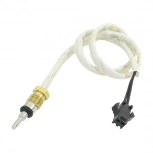 Plastic Female Pin Connector Wire Water Heater Temperature Sensor 34cm