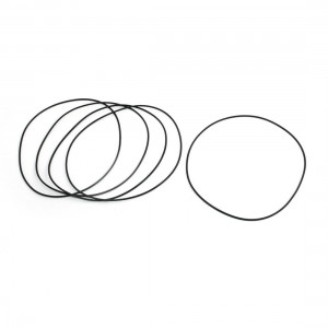 Replacement Mechanical Flexible Rubber Oil Sealed O Ring 130x2mm 5 Pcs