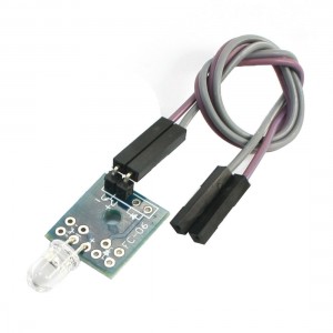 8.3" Long 2-Pin Adapter Cable PCB Board for Photosensitive Diode Sensor