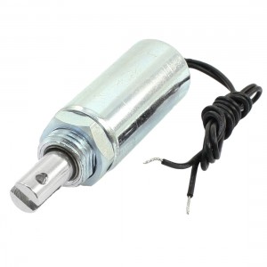 2mm 500g 10mm 100g Pull Type Open Frame Tubular Solenoid Electromagnet DC12V