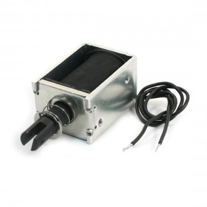 24V 0.26A 2mm 800g 6mm 200g Push Type DC Solenoid Electromagnet 6.39W