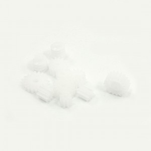 Optional 11 Styles White Spindle Bevel Gear for DIY RC Toy
