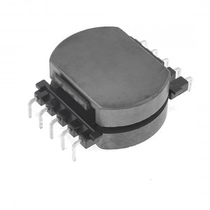 Inductor 10 Pin Plastic Coil Former Robbin w POT3312 Ferrite Cores