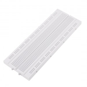 170mm x 60mm x 8mm 850 Tiepoint Electronic Circuit Solderless Breadboard White